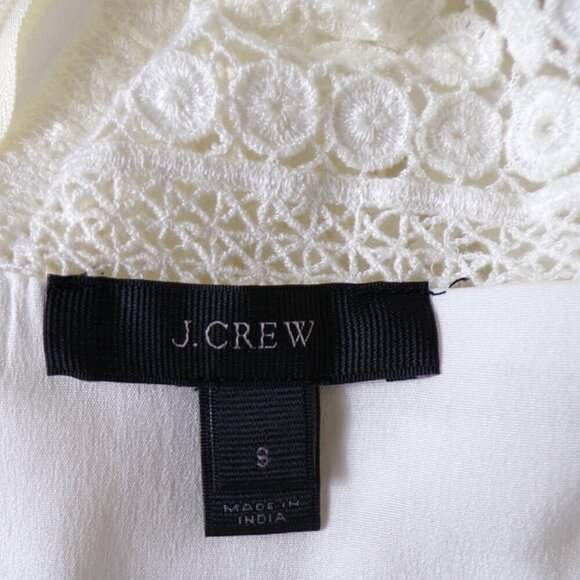 J. Crew Geo-Lace Sleeveless Shift Dress Size S #1189 - Picture 7 of 7